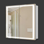 Дзеркальна шафа з LED підсвіткою LumoElegance LS 700x700 мм (720168) 