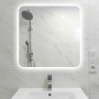 Квадратне дзеркало з LED підсвіткою BrightForm LX 650x650 мм (119084)